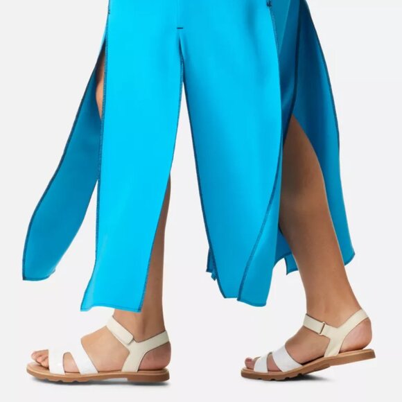 NEW Sorel Ella III Ankle Strap Sandals - Suede Chalk, Gum  For Women 252 - Picture 2 of 9